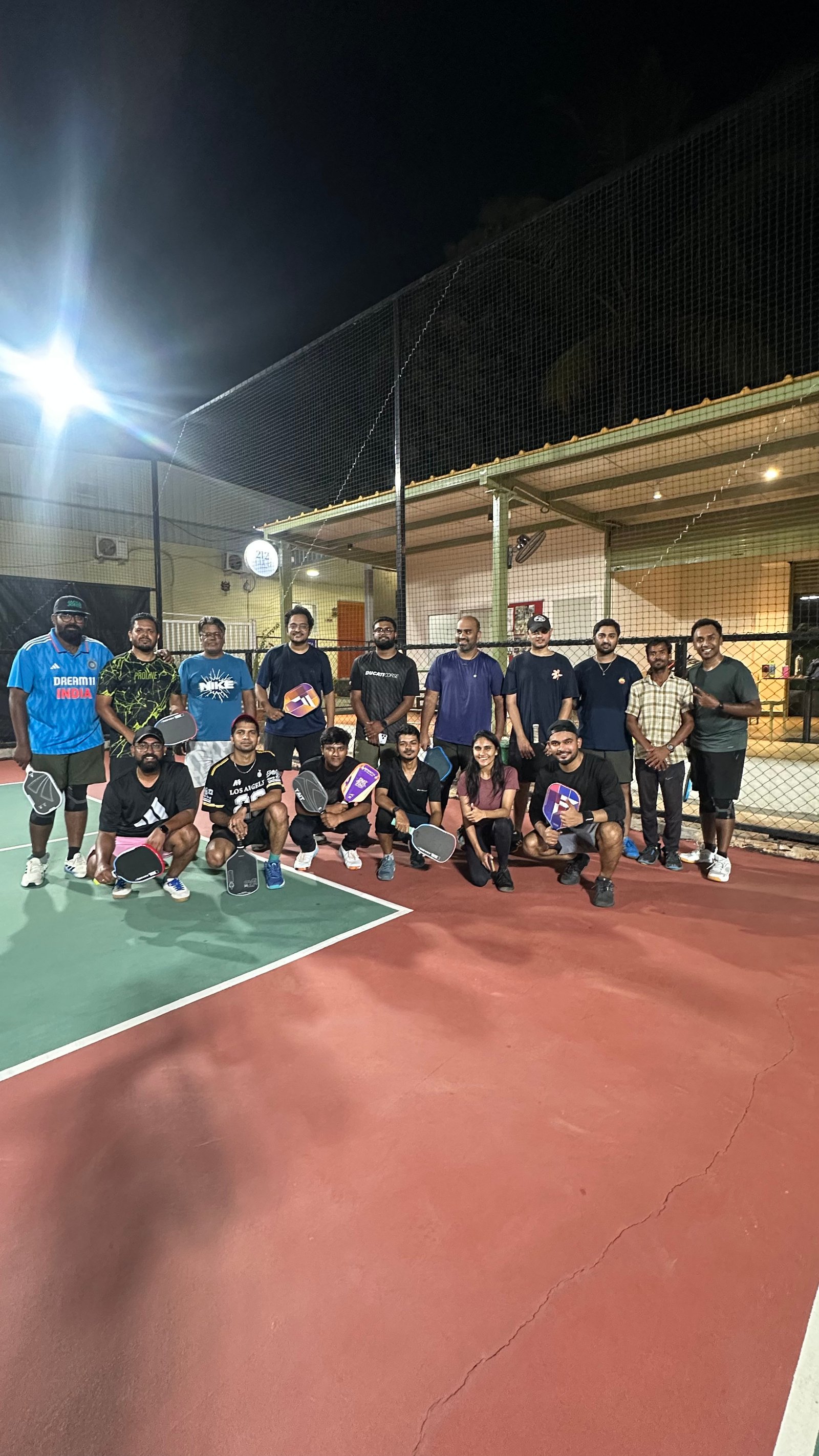 212° Club pickleball court