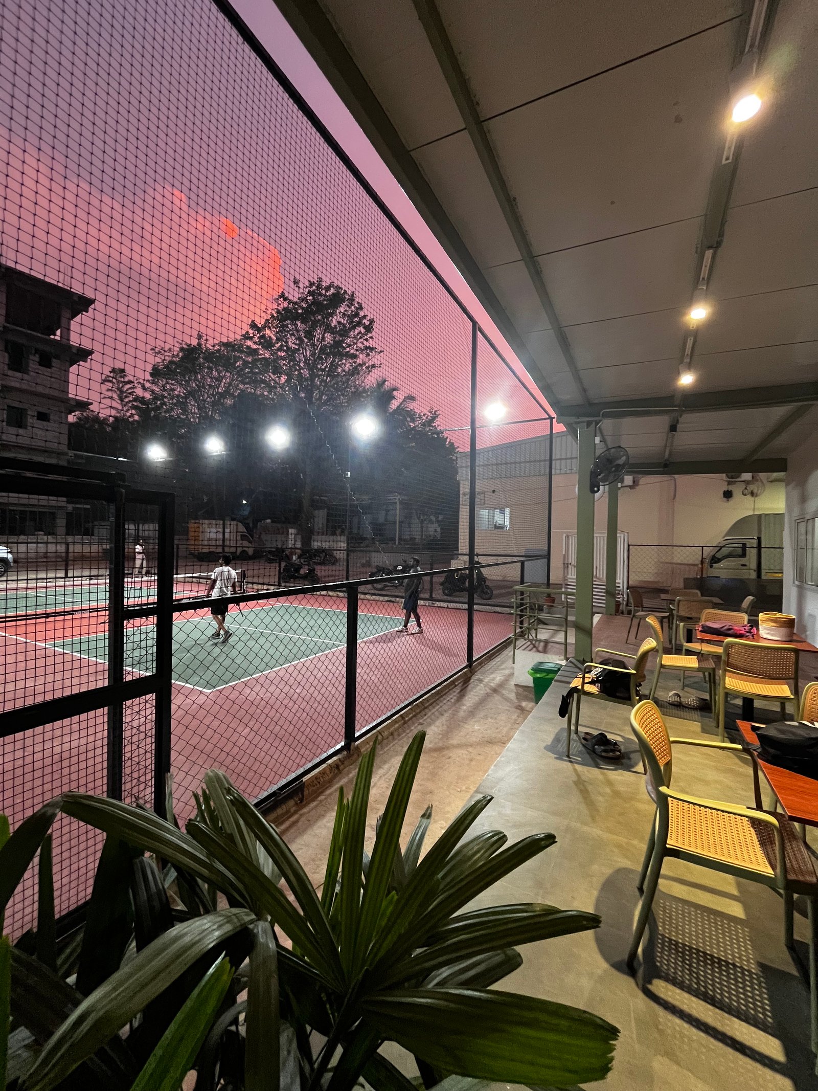 212° Club pickleball court